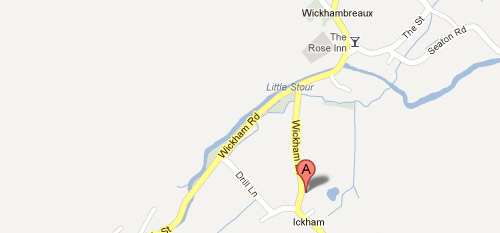 Tor Spa Retreat on the map in Ickham